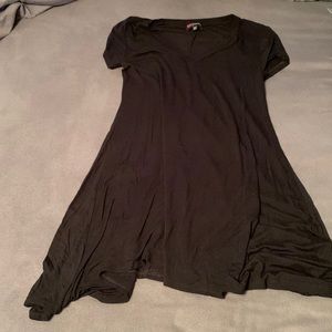 Poof! Short Sleeve T-Shirt Dress